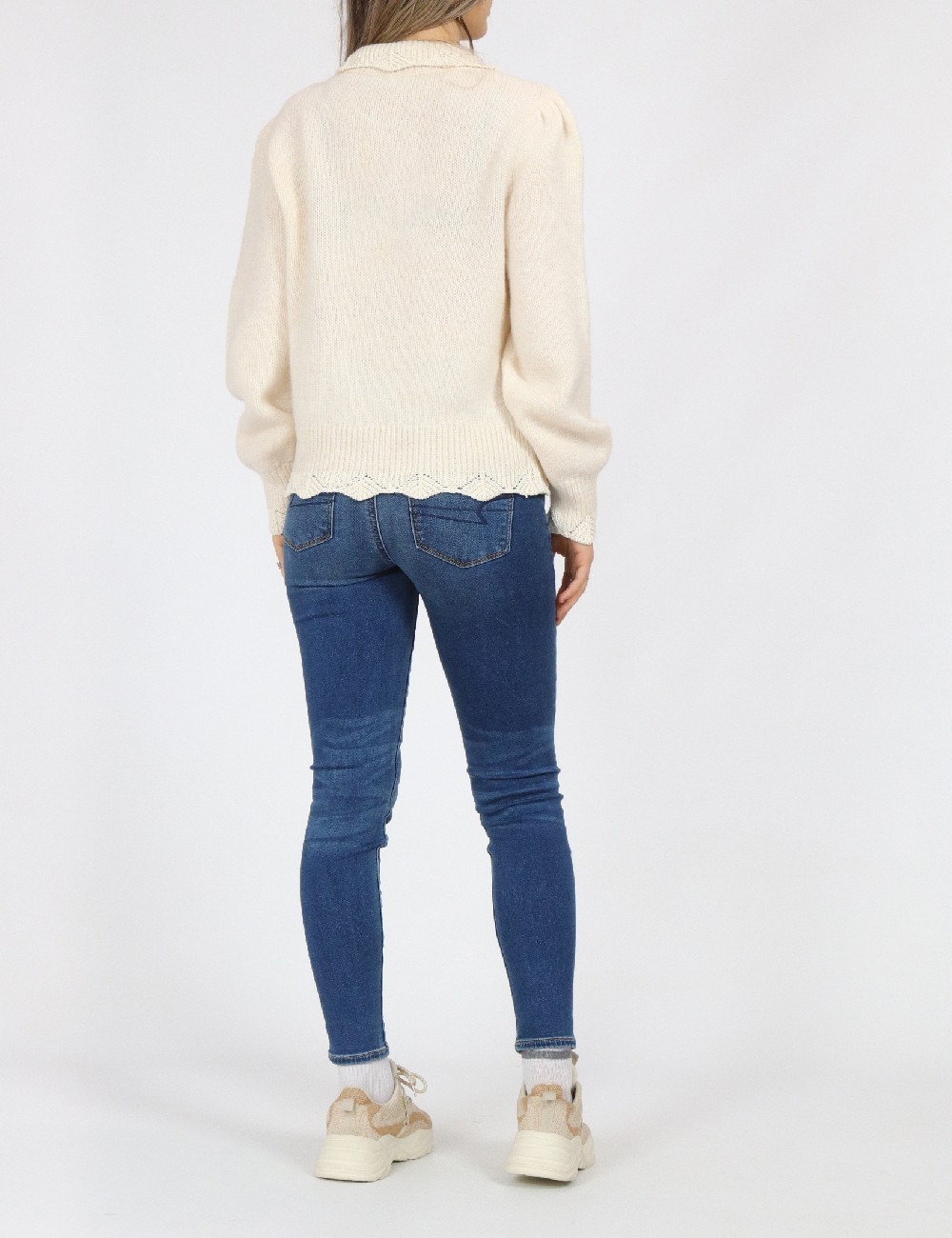 Pulover Only, crem - 1 | YEO