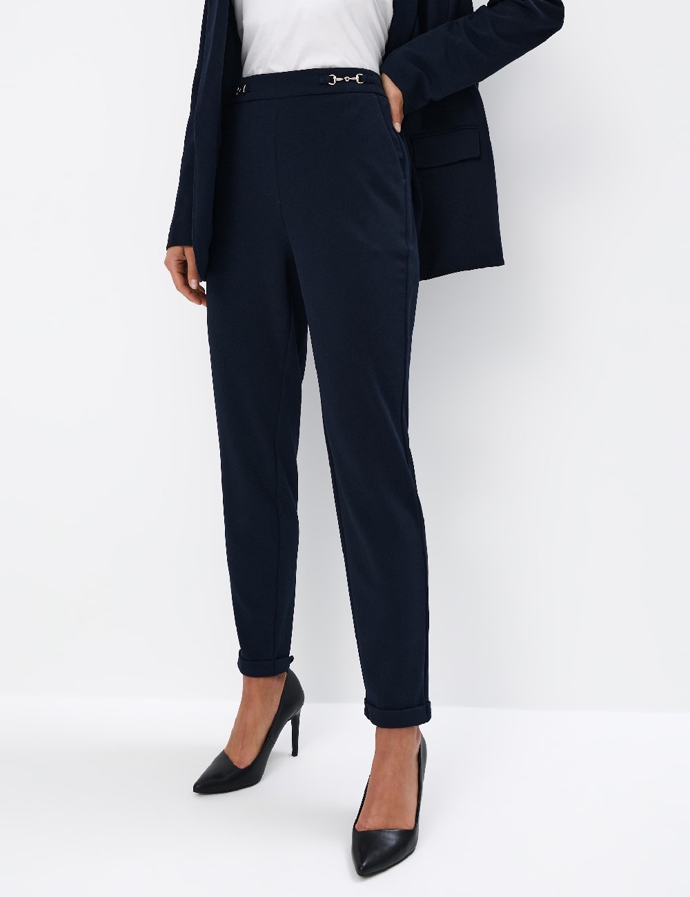 Pantaloni Mohito, bleumarin - 1 | YEO