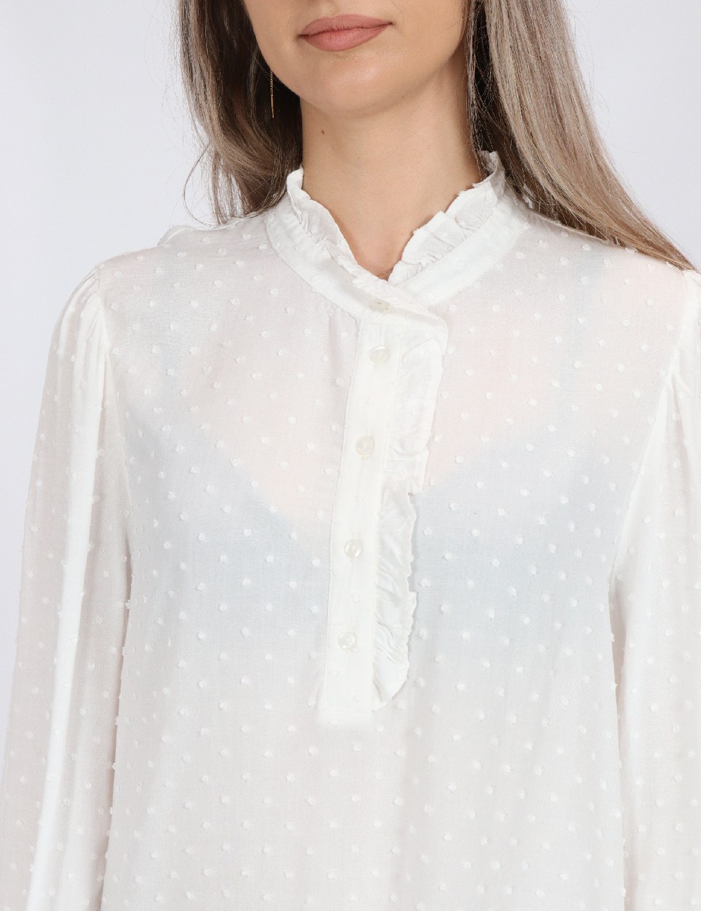 Camasa Jacqueline de Yong, alb - 1 | YEO