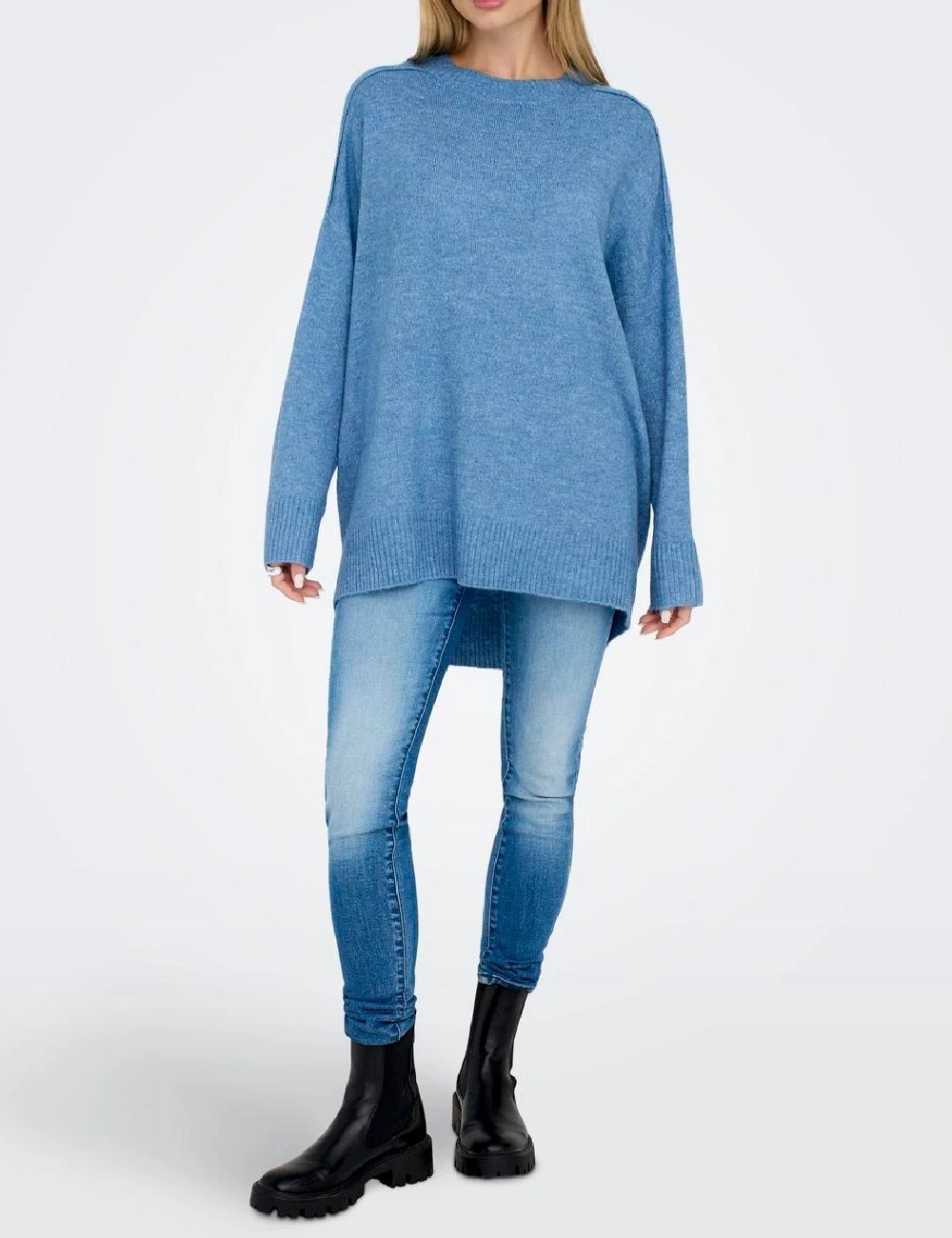 Bluza Only, albastru - 1 | YEO