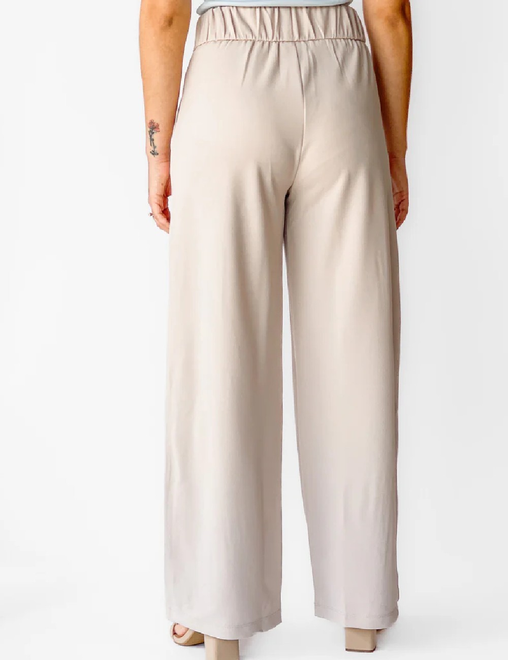 Pantaloni Jacqueline de Yong, gri deschis - 1 | YEO