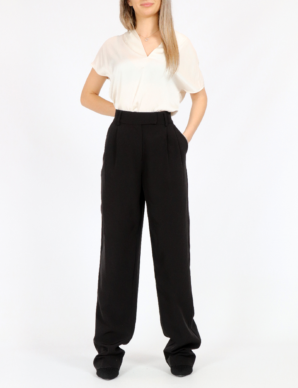 Pantaloni Only, negru