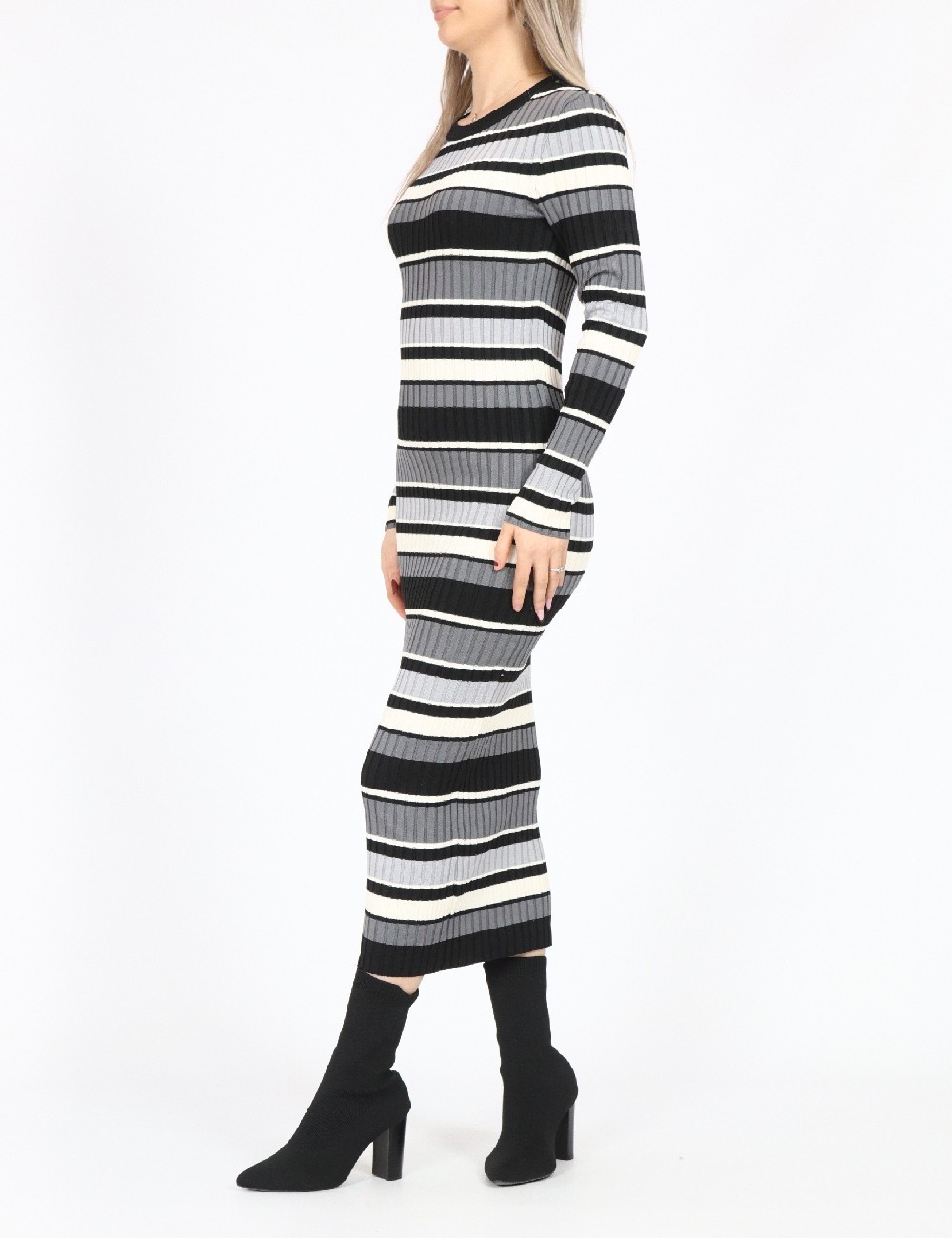 Rochie lunga Only, gri - 1 | YEO