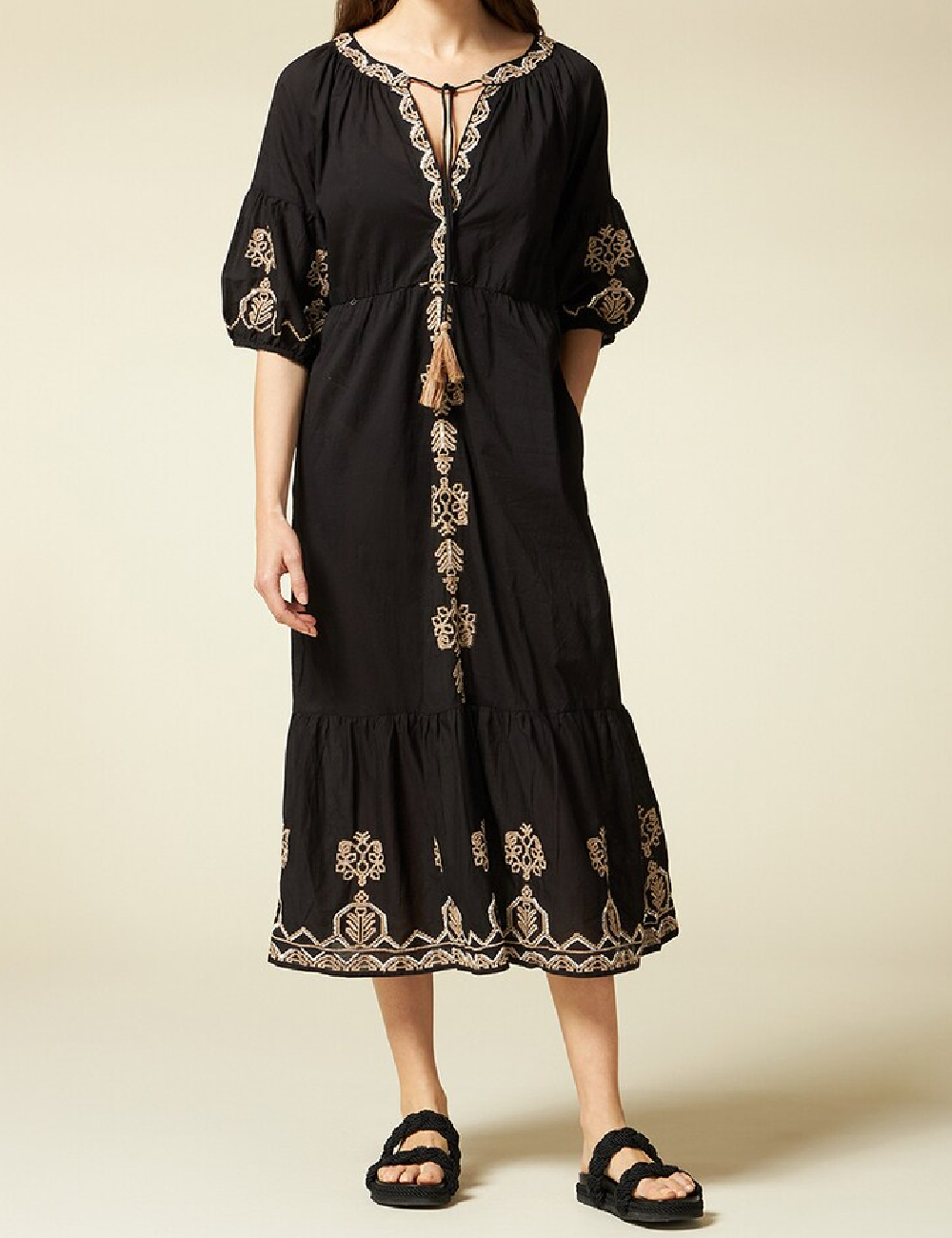 Rochie medie Oltre, negru