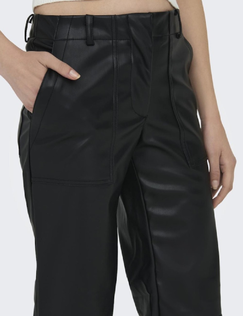 Pantaloni Only, negru - 1 | YEO