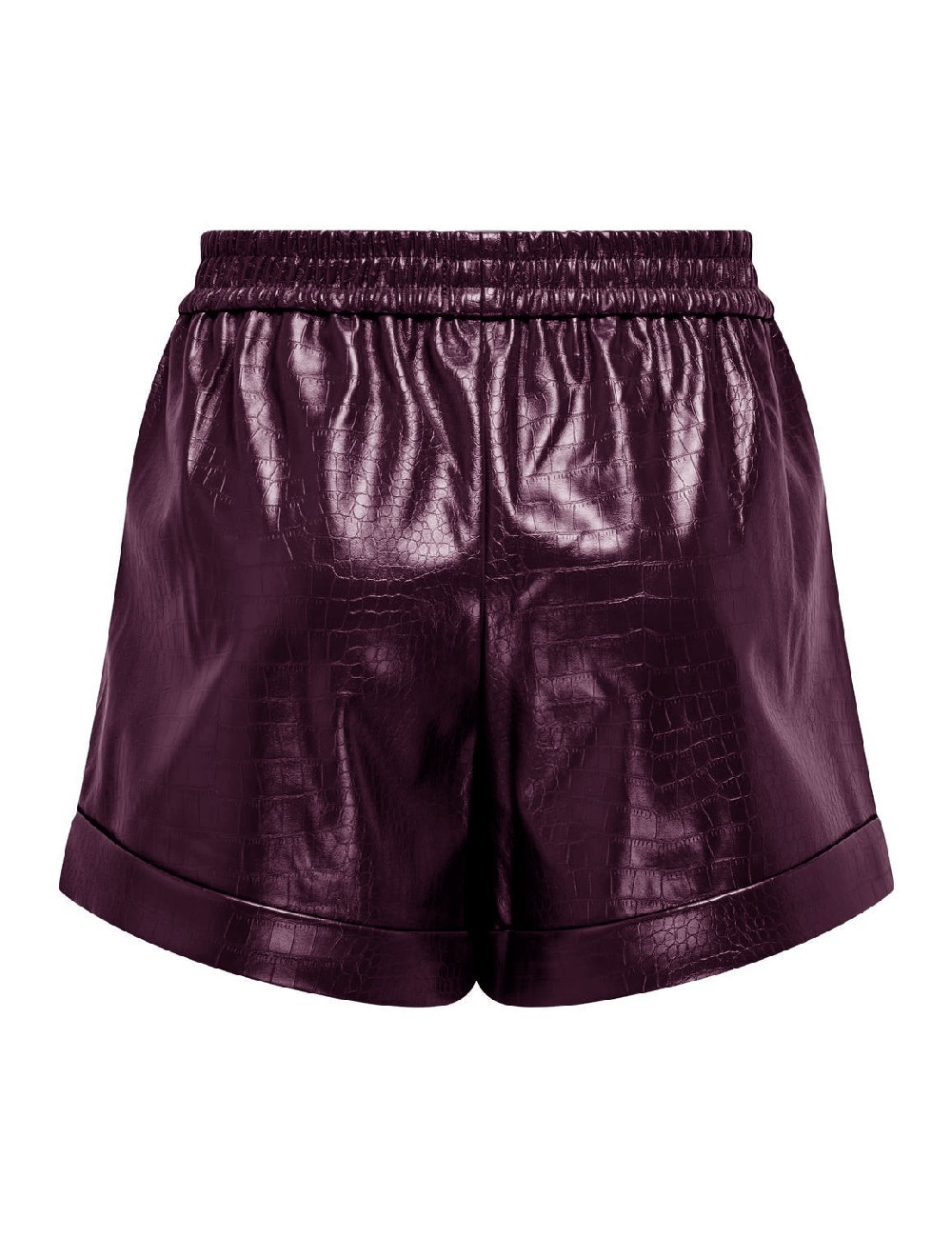 Pantaloni scurti Only, pruna - 1 | YEO
