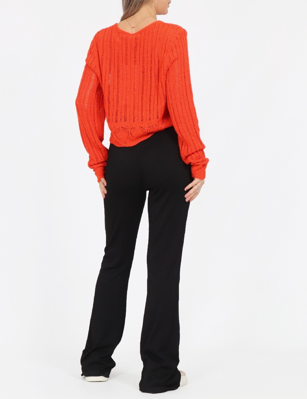 Bluza Only, portocaliu - 1 | YEO