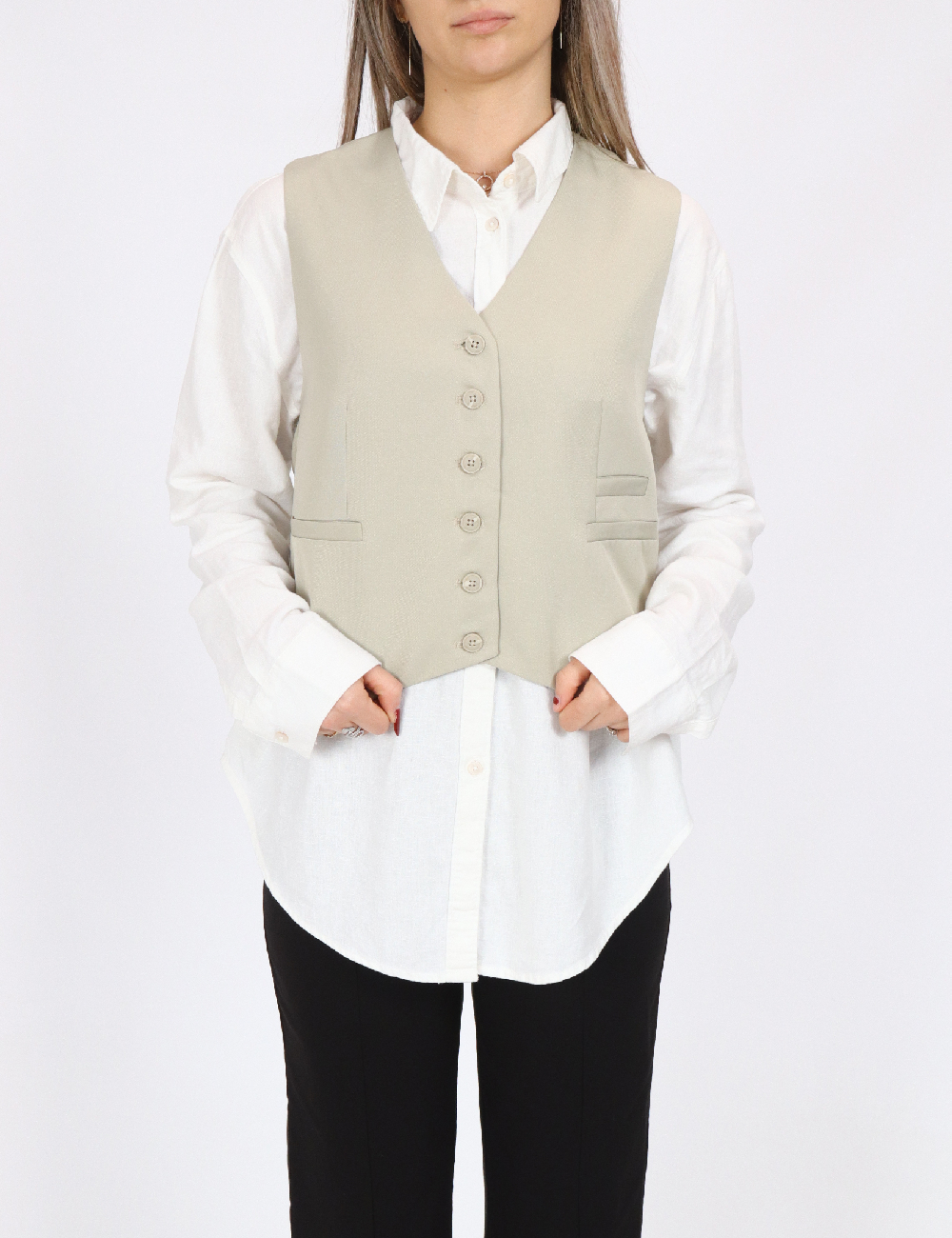 Vesta Vero Moda, verde