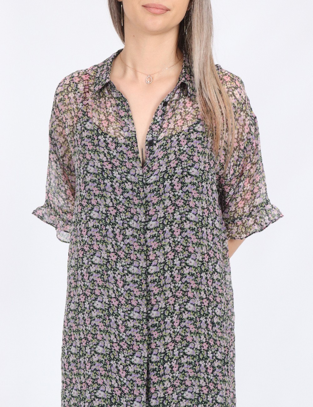 Rochie medie Vero Moda, floral print - 1 | YEO