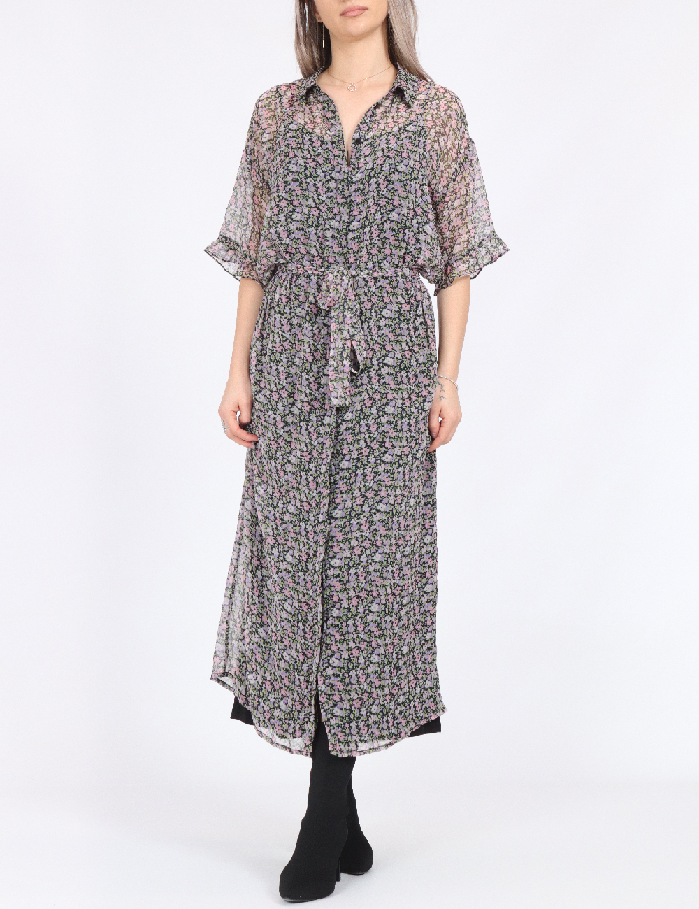 Rochie medie Vero Moda, floral print