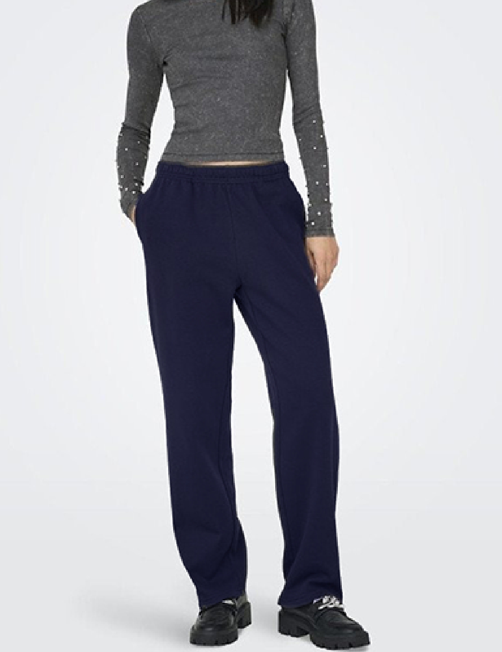 Pantaloni Only, bleumarin