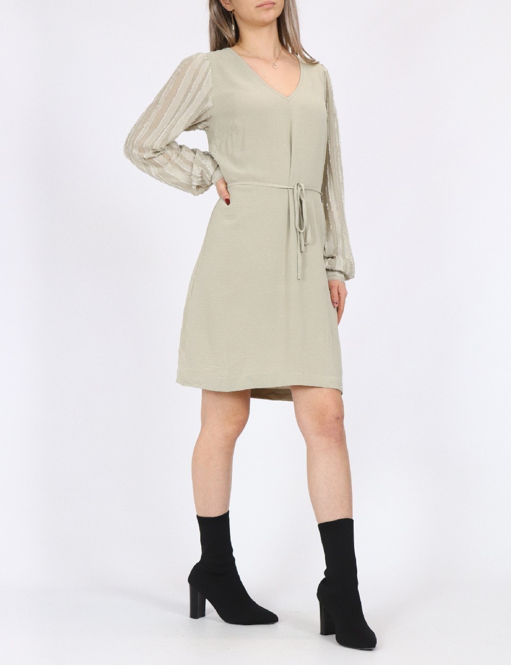 Rochie scurta Vero Moda, verde - 1 | YEO