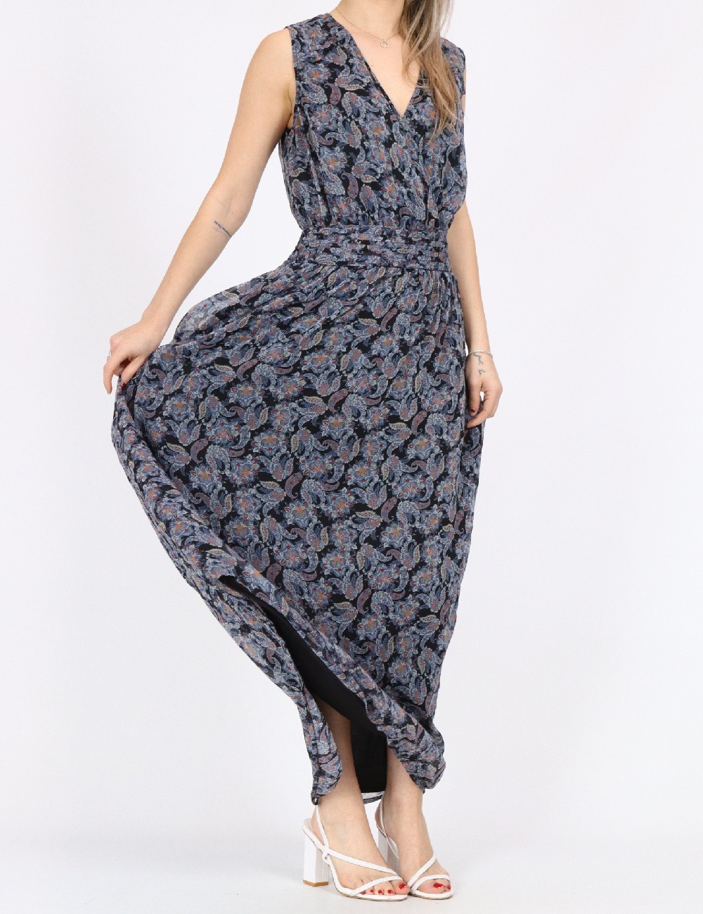 Rochie lunga Vero Moda, albastru - 1 | YEO