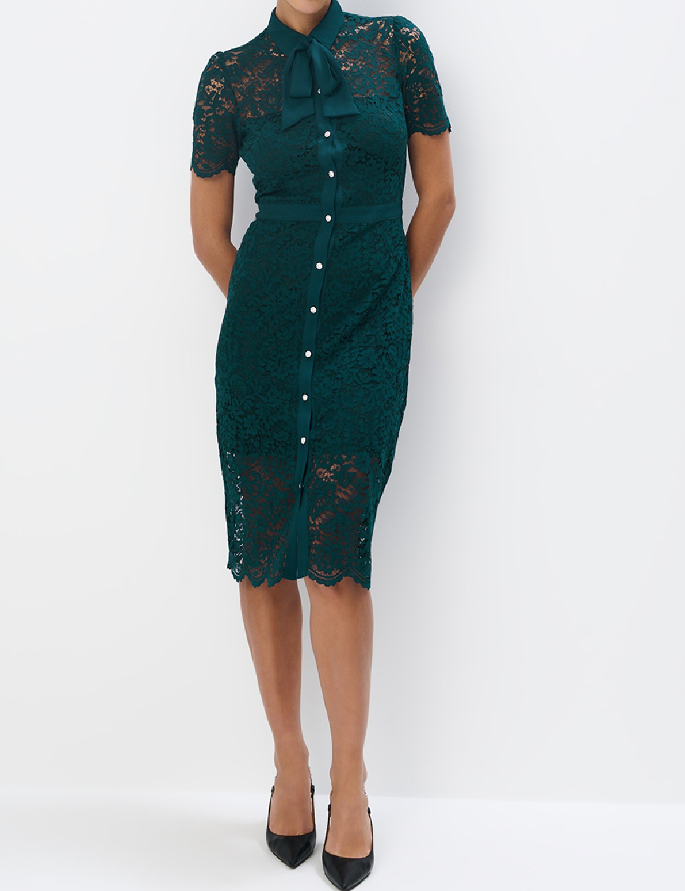 Rochie medie Mohito, verde