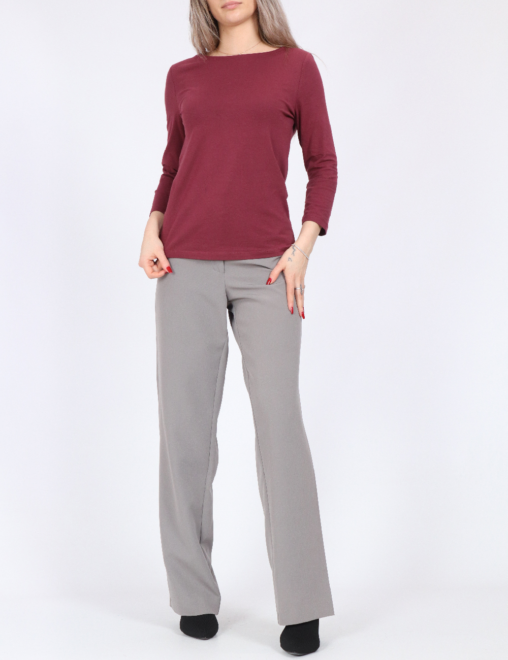 Bluza Only, visiniu