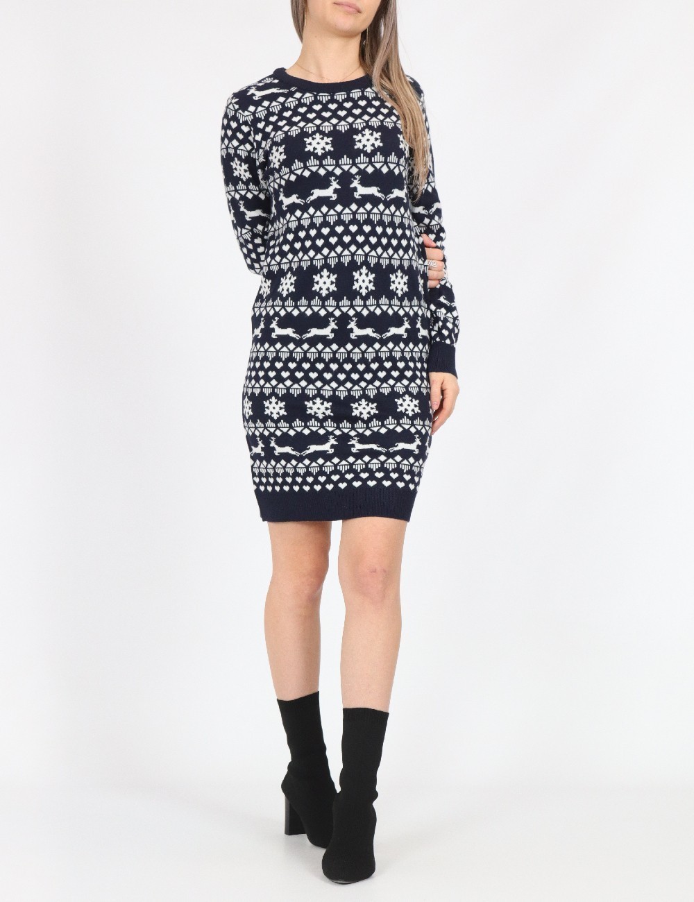 Rochie scurta Only, bleumarin - 1 | YEO