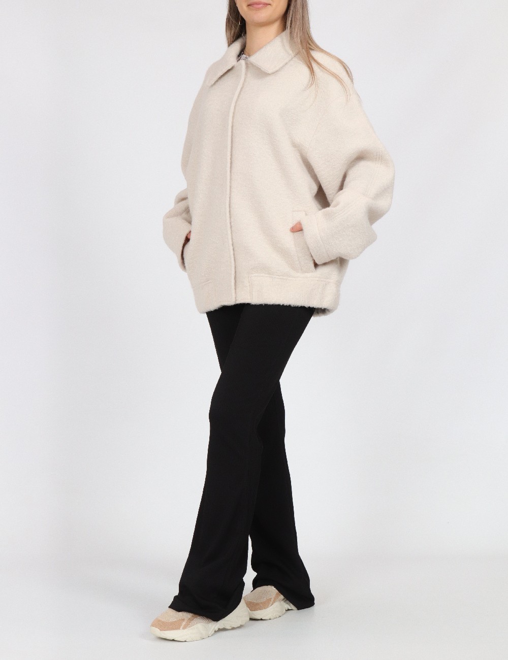 Jacheta Oversize Only, bej - 1 | YEO