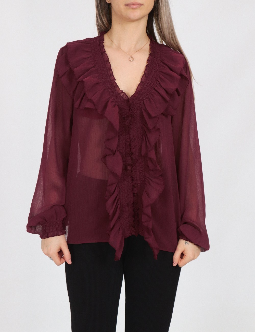 Bluza Only, visiniu - 1 | YEO