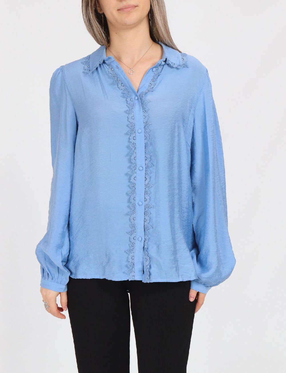 Camasa Vero Moda, albastru - 1 | YEO