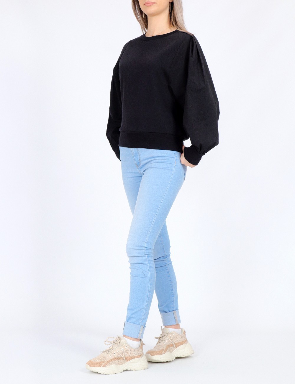 Bluza Only, negru - 1 | YEO