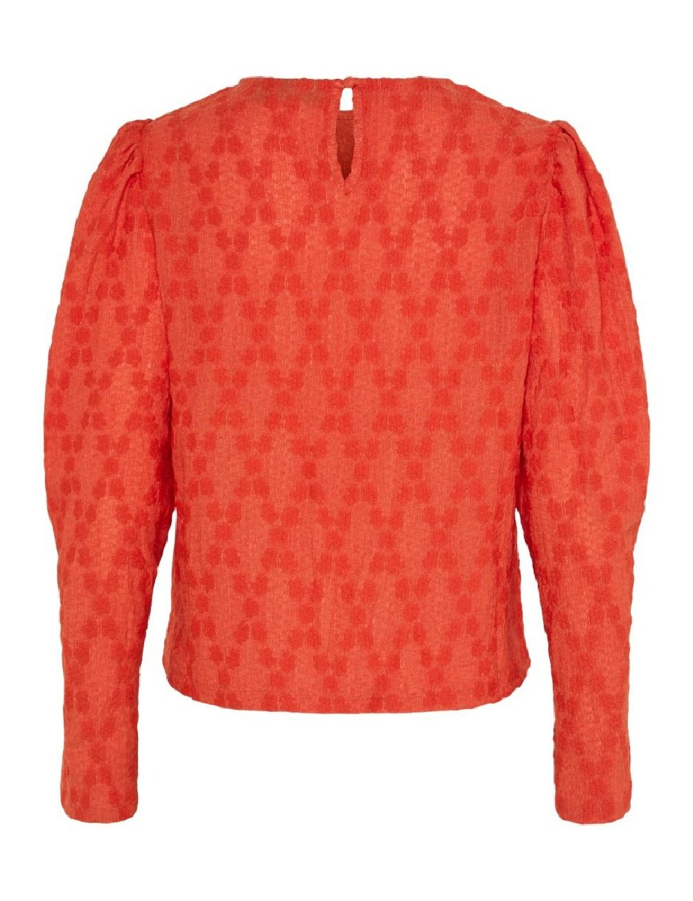 Bluza Pieces, portocaliu - 1 | YEO