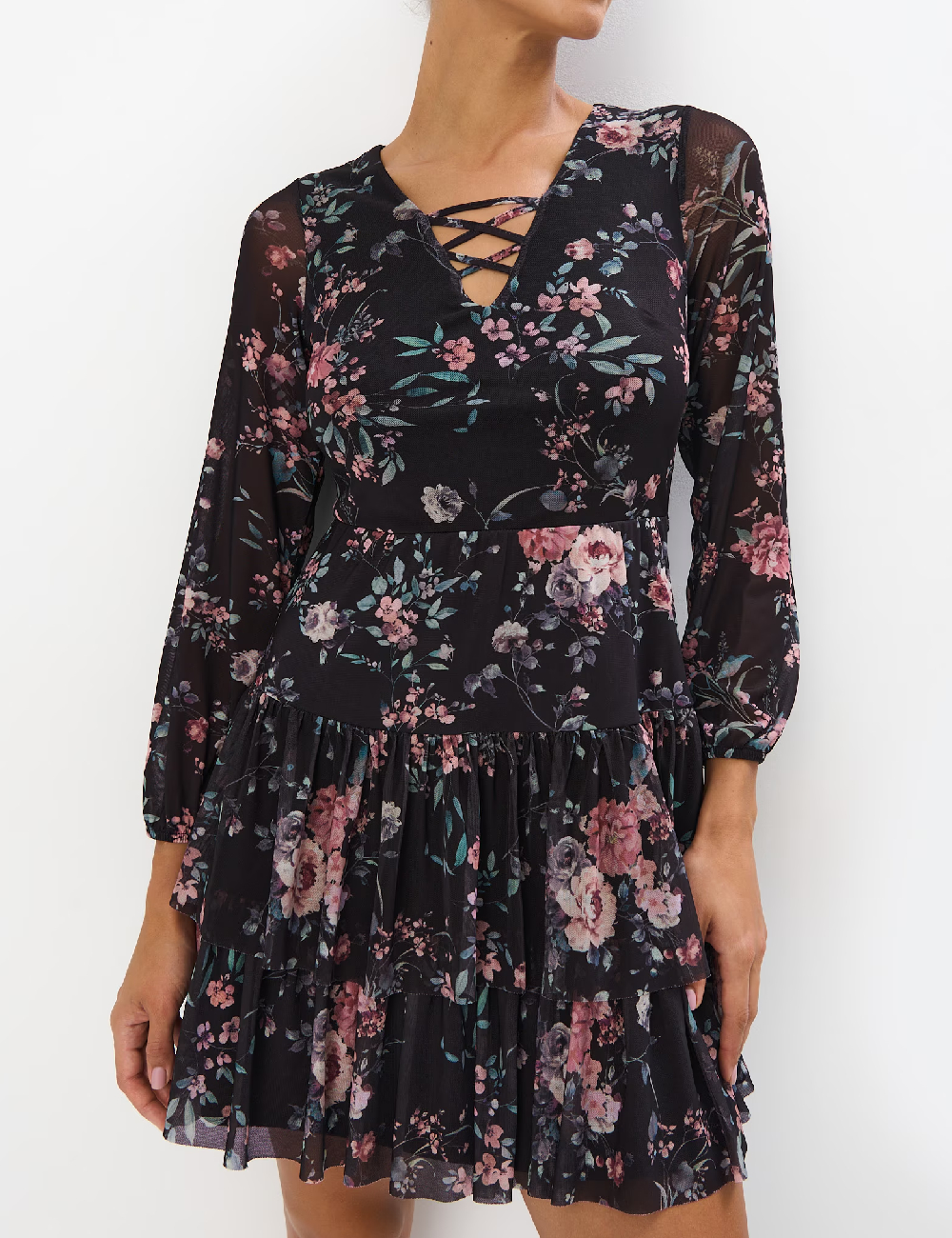 Rochie scurta Mohito, negru