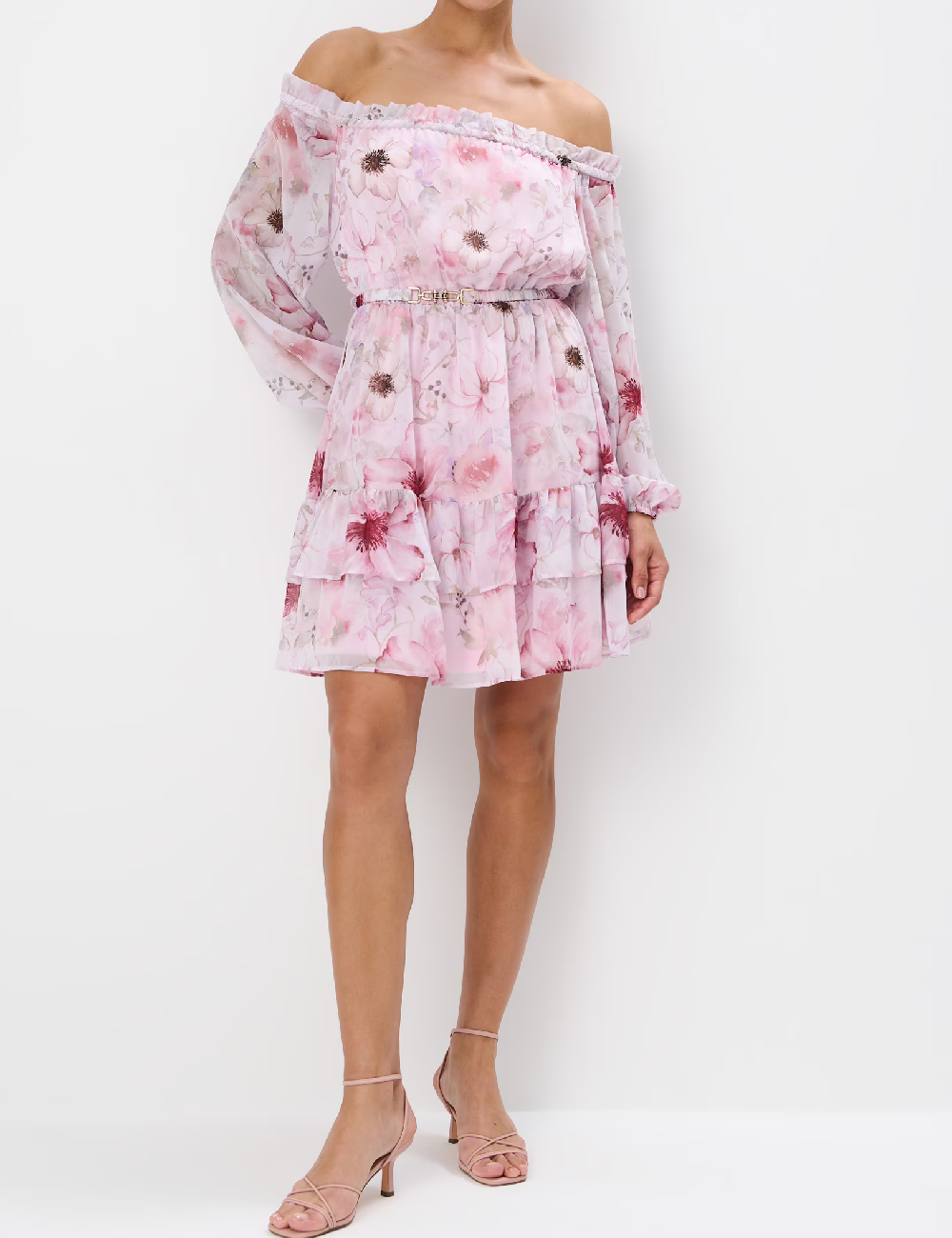 Rochie scurta Mohito, floral print