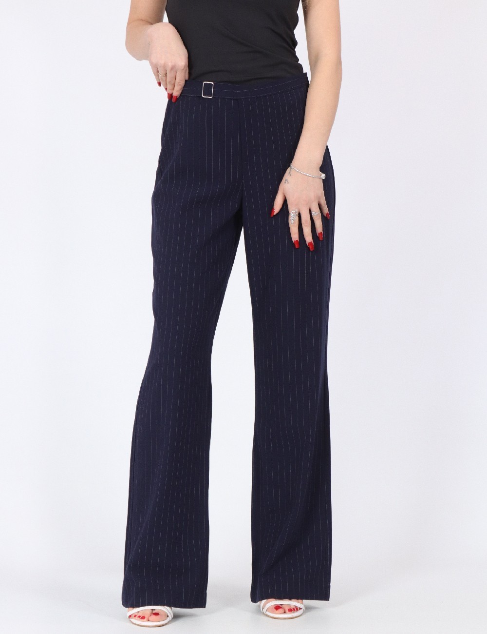 Pantaloni Only, bleumarin - 1 | YEO