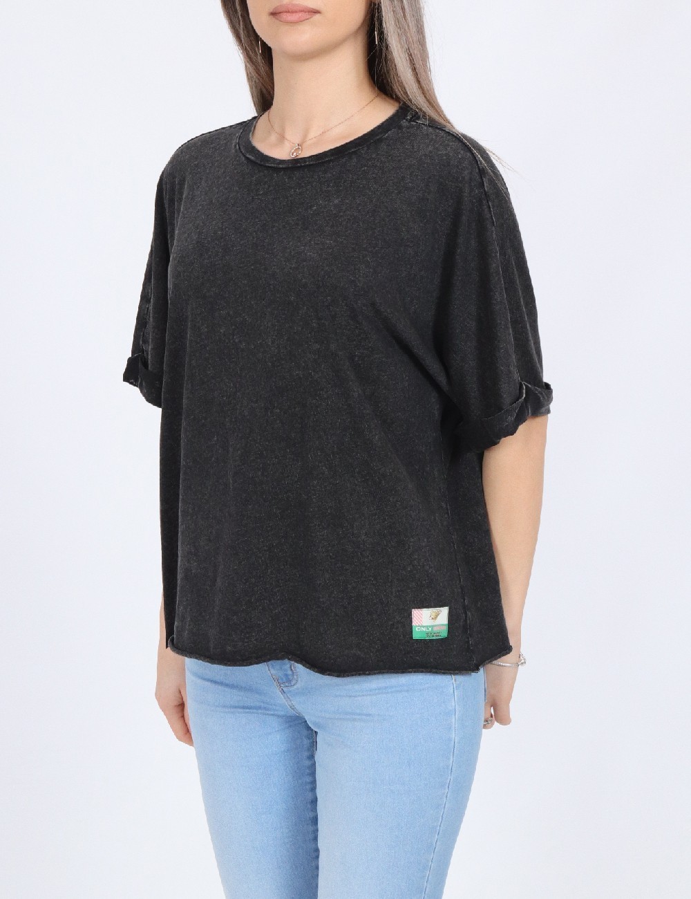 Tricou Only, negru - 1 | YEO