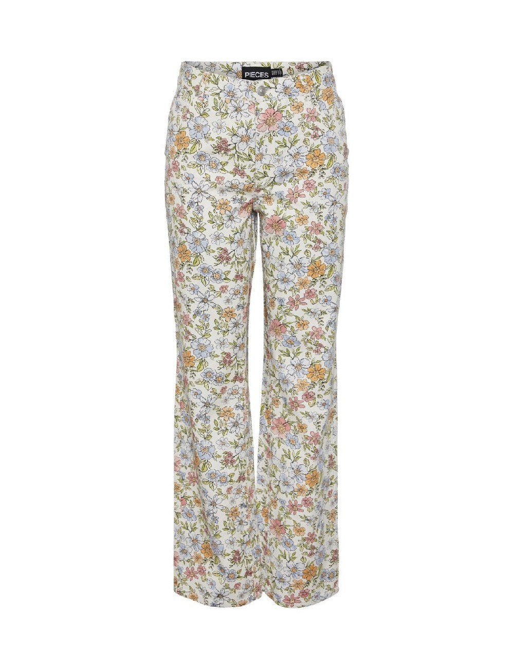 Blugi Pieces, floral print - 1 | YEO