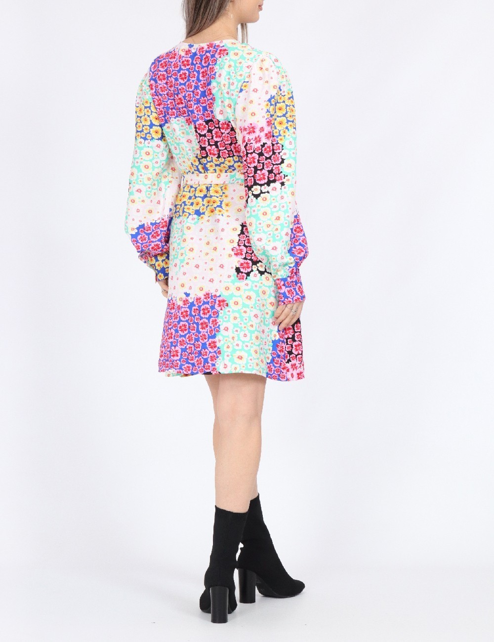 Rochie scurta Pieces, floral print - 1 | YEO