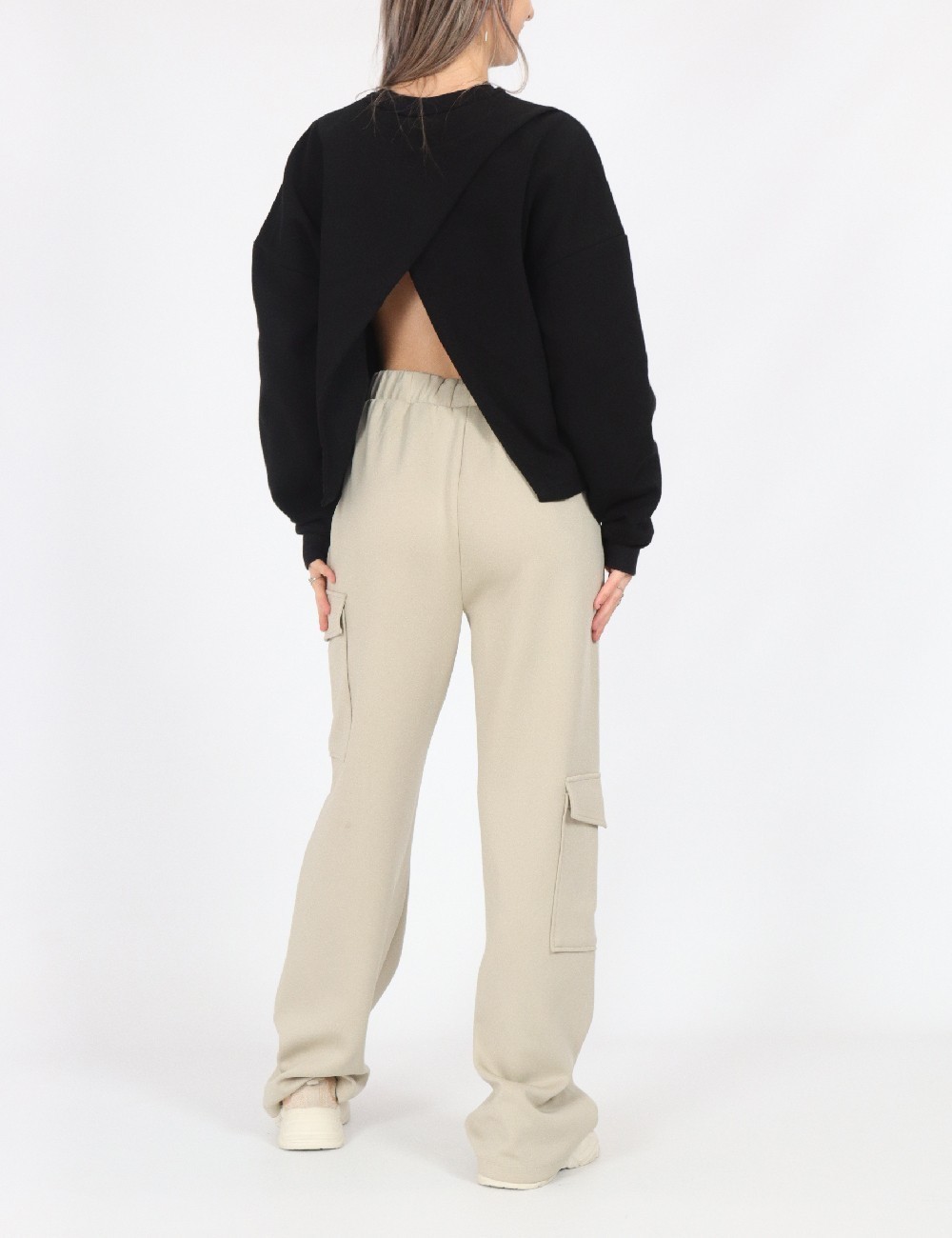 Bluza Something New, negru - 1 | YEO