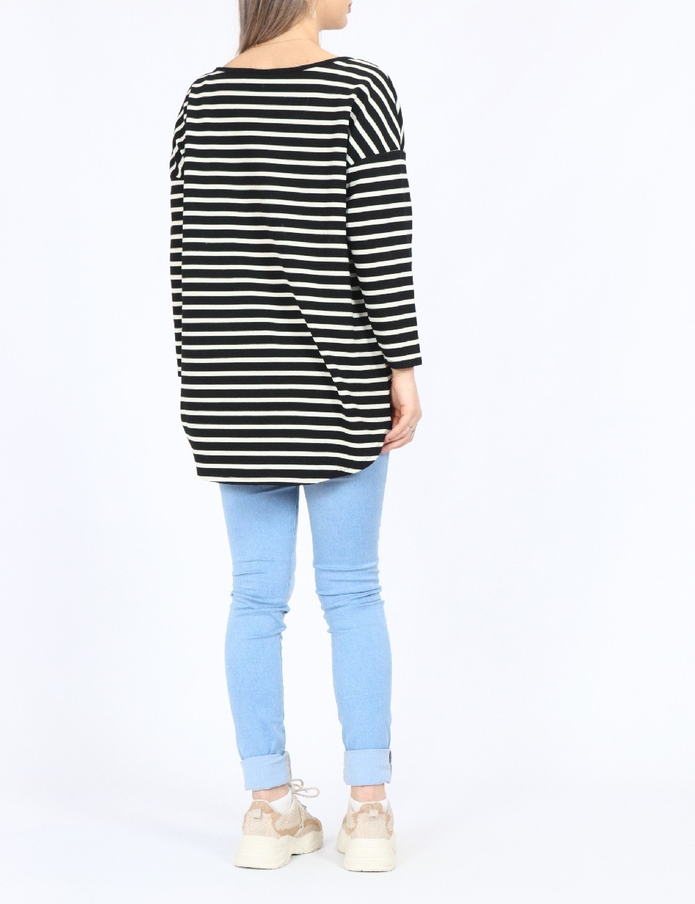 Bluza Oversize Only, negru - 1 | YEO