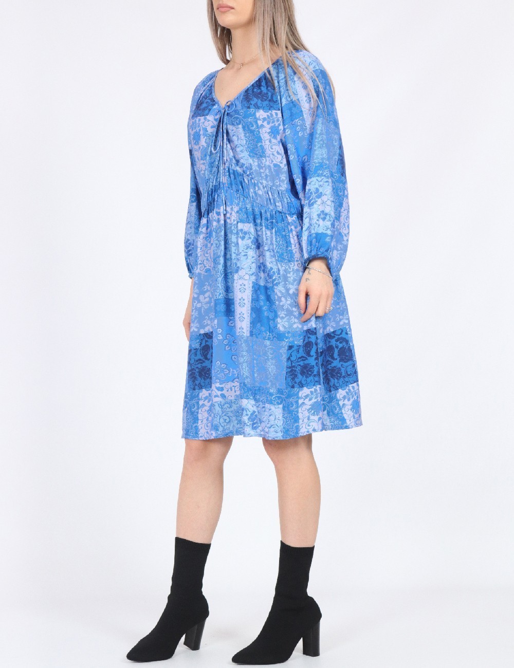 Rochie scurta Vero Moda, albastru - 1 | YEO
