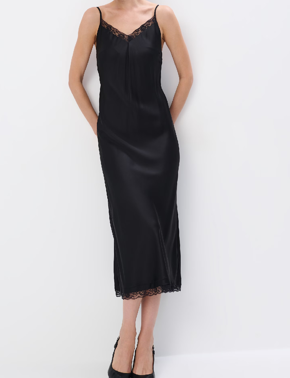 Rochie medie Mohito, negru