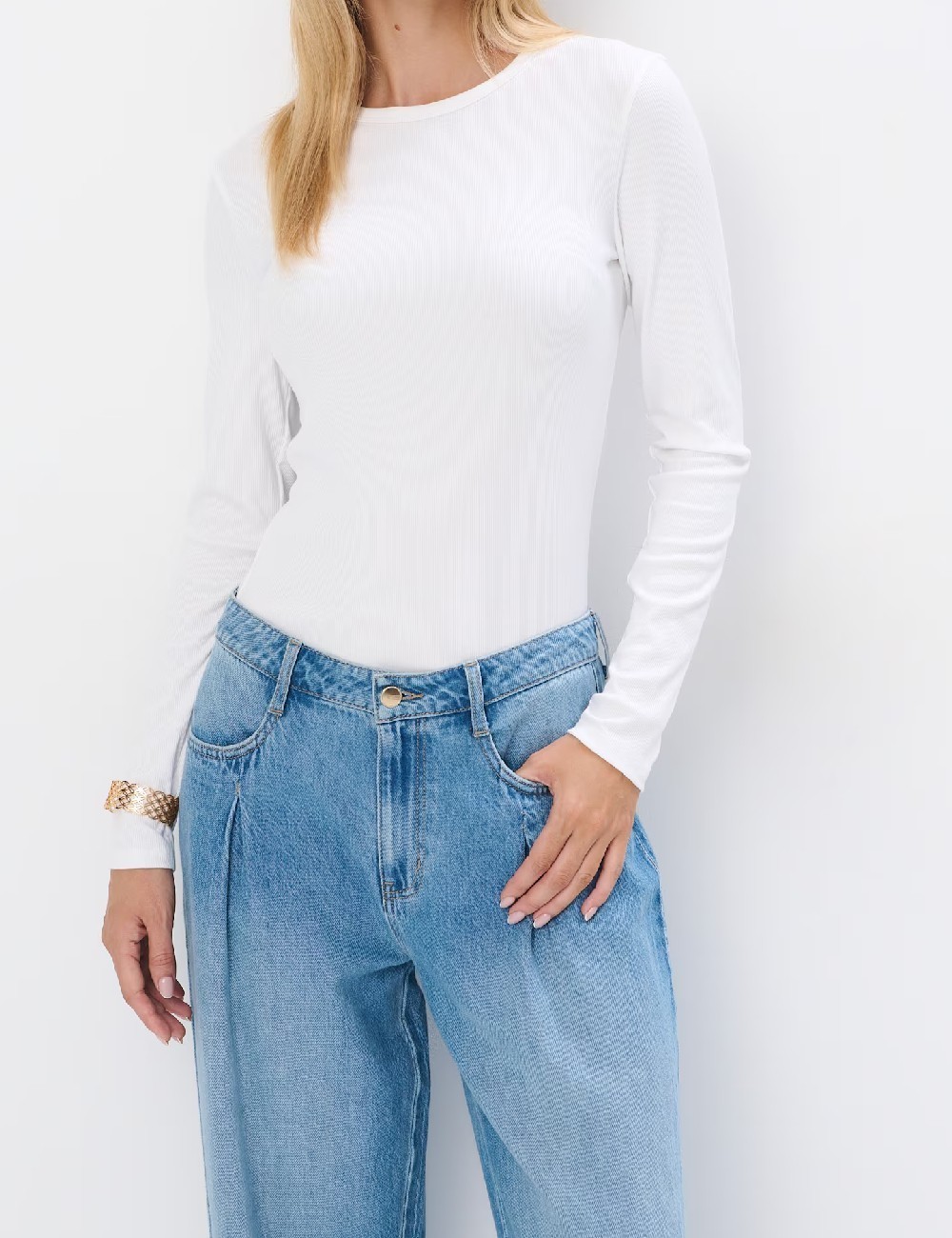 Bluza Mohito, alb - 1 | YEO