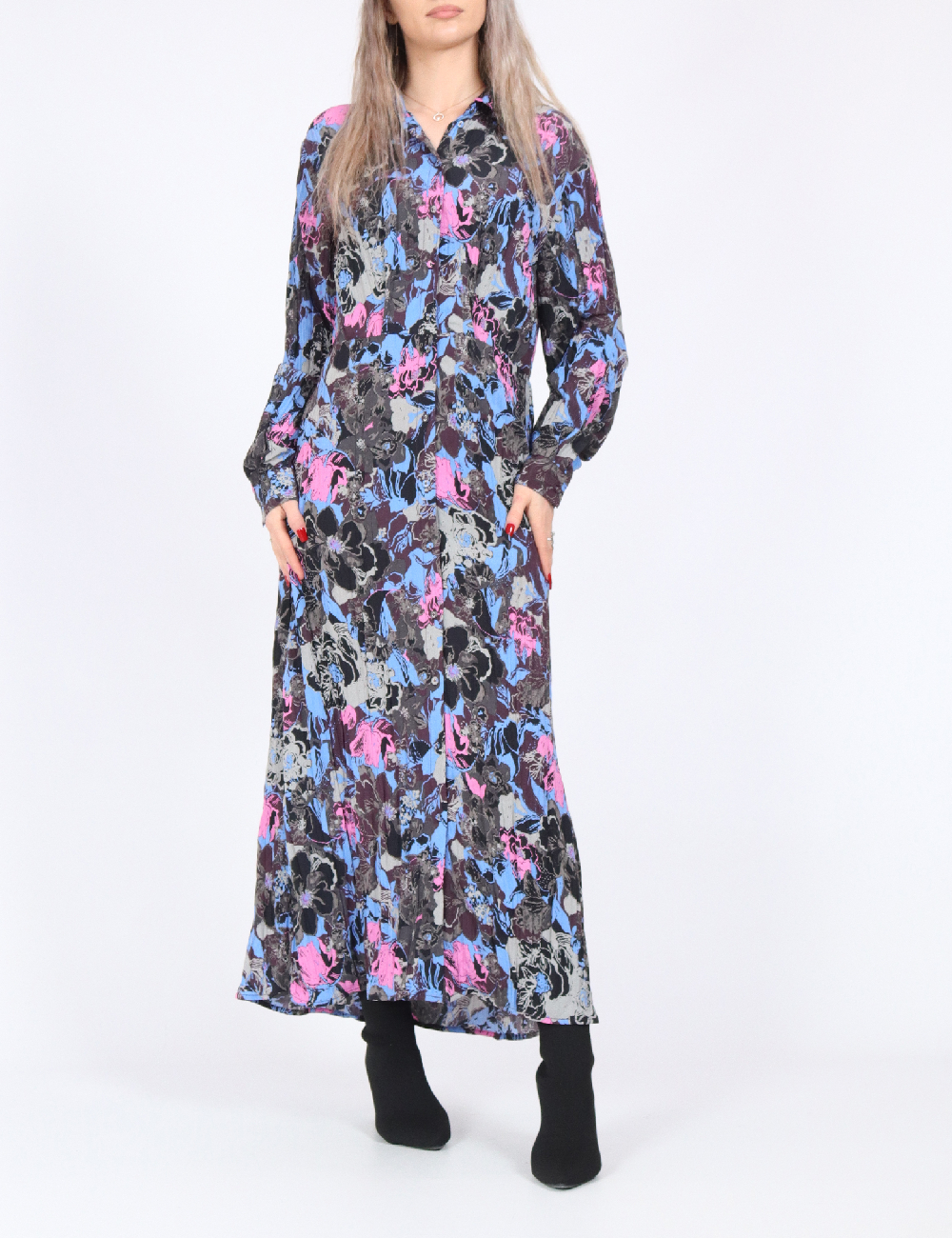 Rochie lunga Vero Moda, mix culori