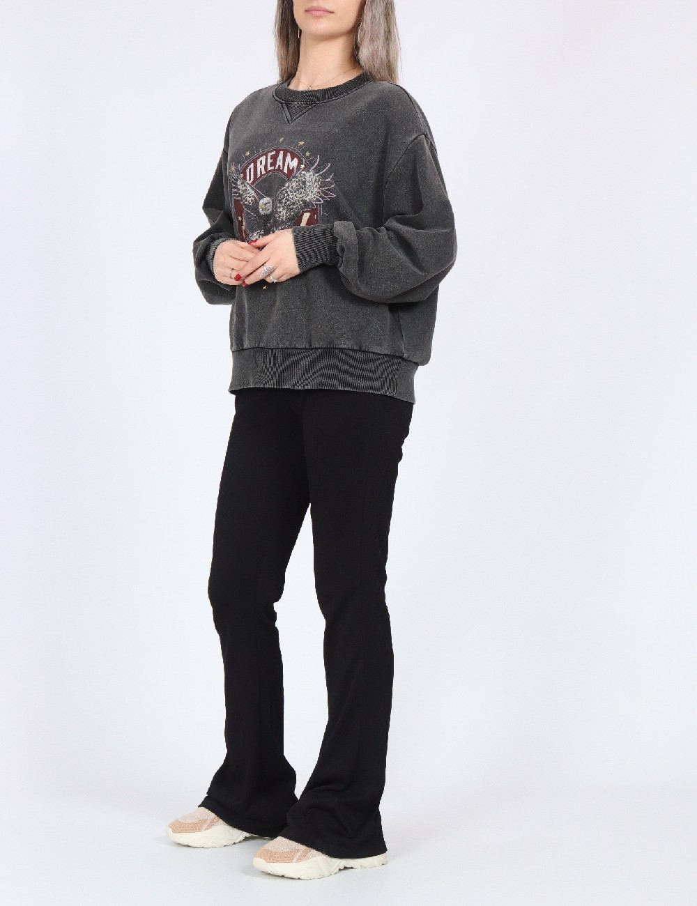 Bluza Only, gri - 1 | YEO
