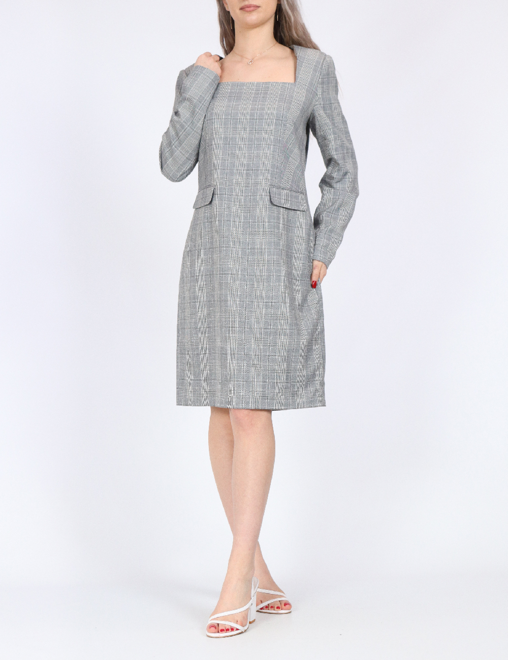 Rochie scurta Vero Moda, gri