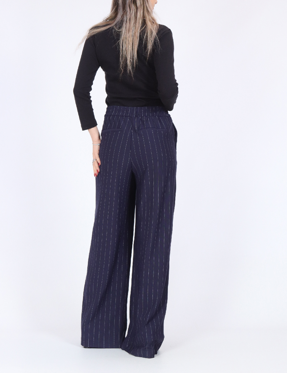 Pantaloni Vero Moda, bleumarin - 1 | YEO
