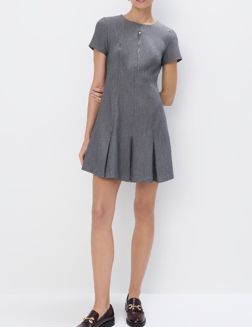 Rochie scurta Mohito, gri - 1 | YEO