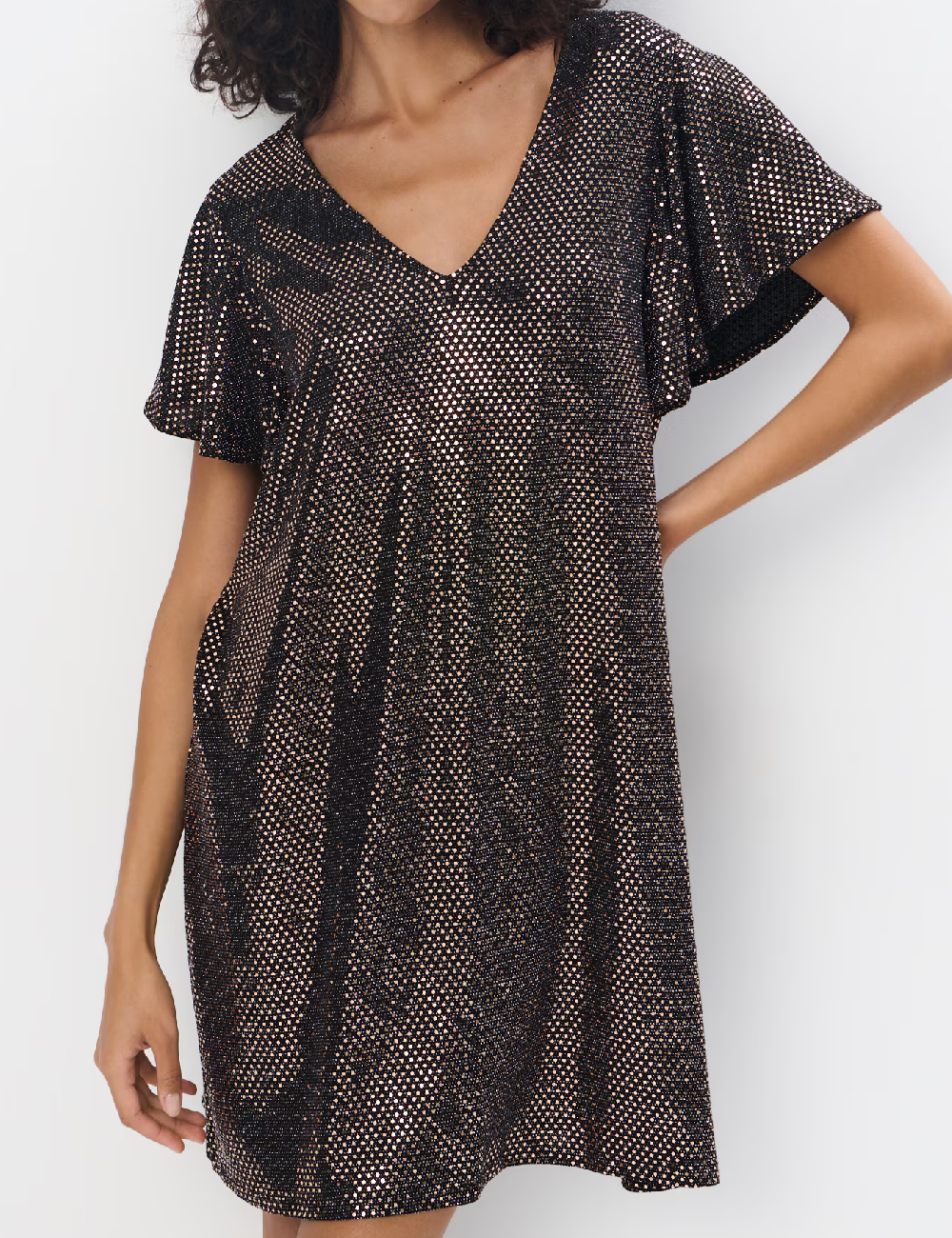 Rochie scurta Mohito, negru