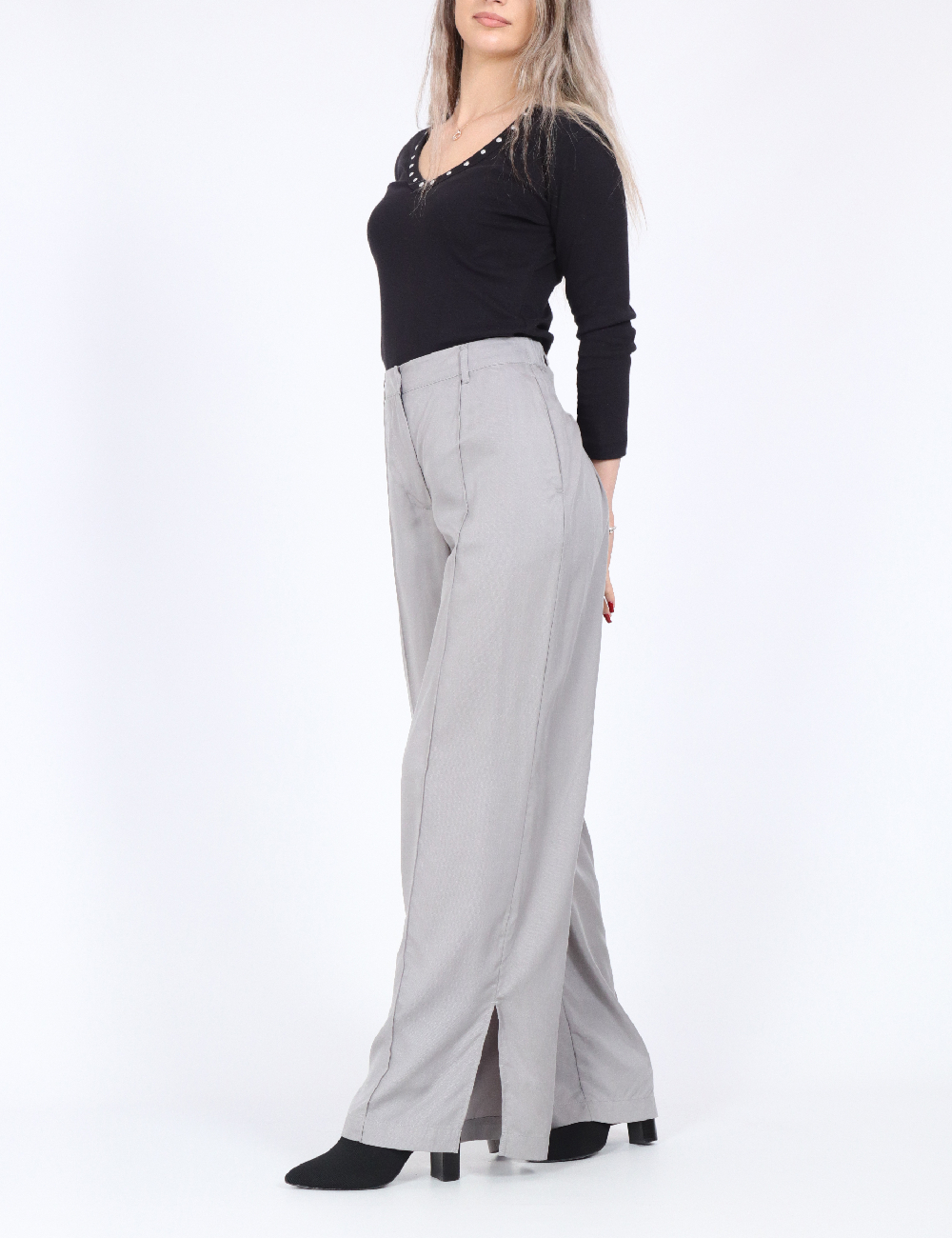 Pantaloni Vero Moda, gri