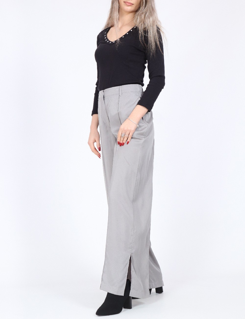 Pantaloni Vero Moda, gri - 1 | YEO