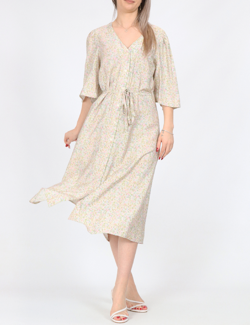 Rochie medie Vero Moda, floral