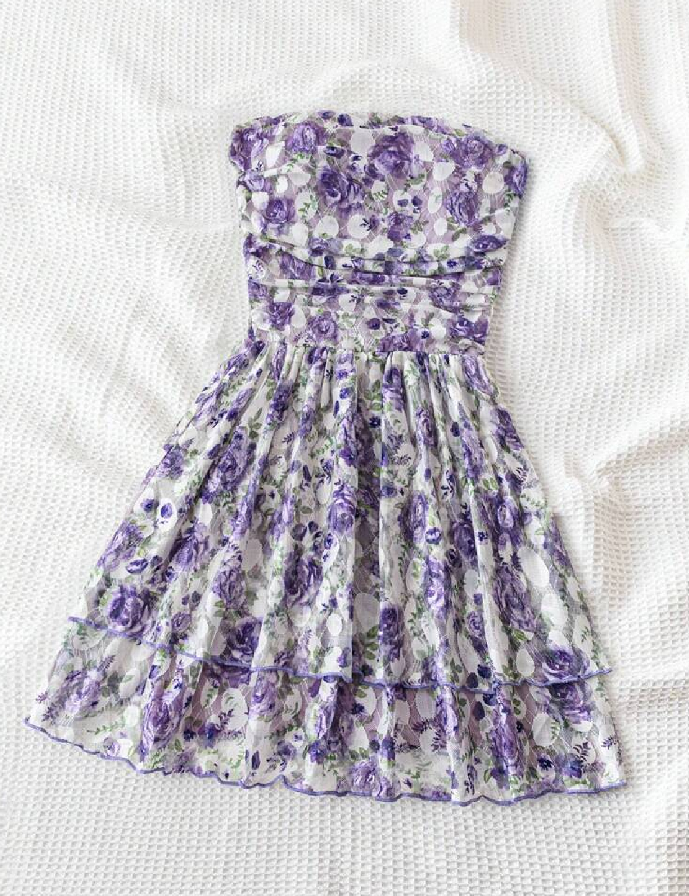 Rochie scurta SHEIN, floral print