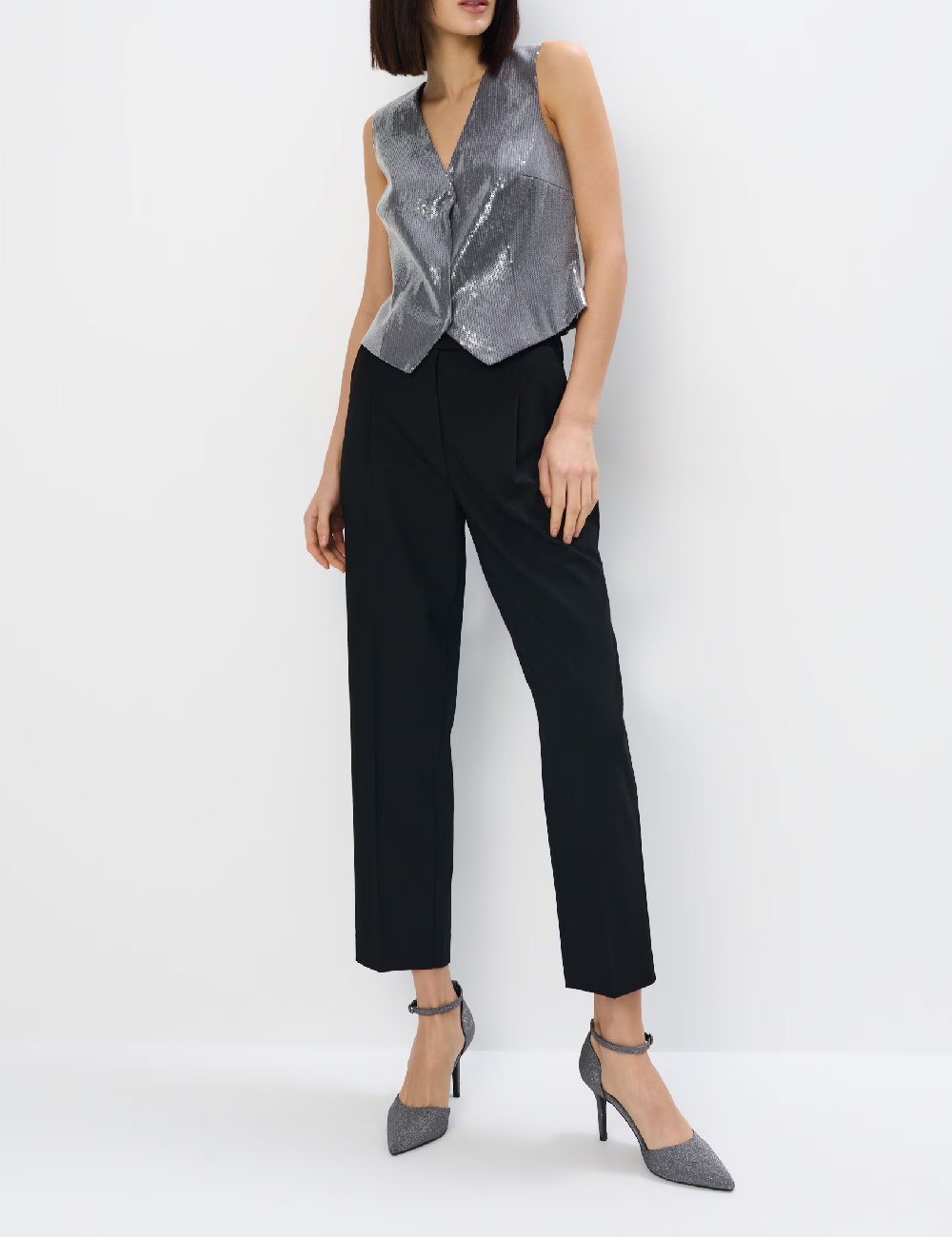 Pantaloni Mohito, negru