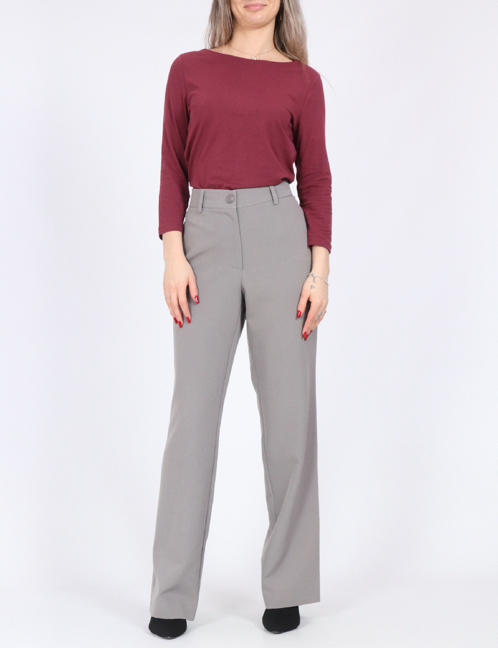Pantaloni Only, gri