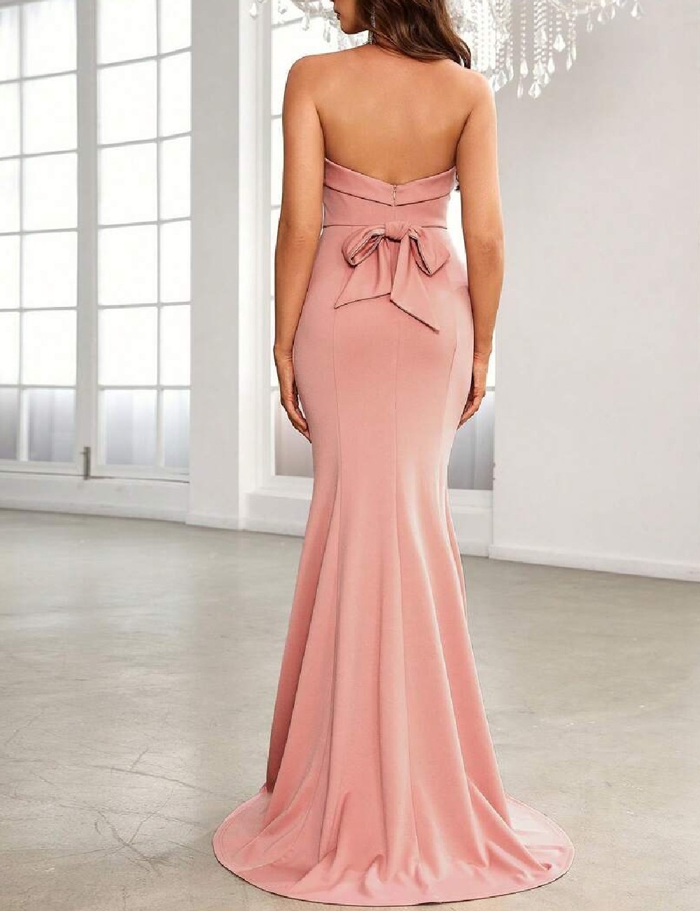 Rochie lunga SHEIN, roz - 1 | YEO