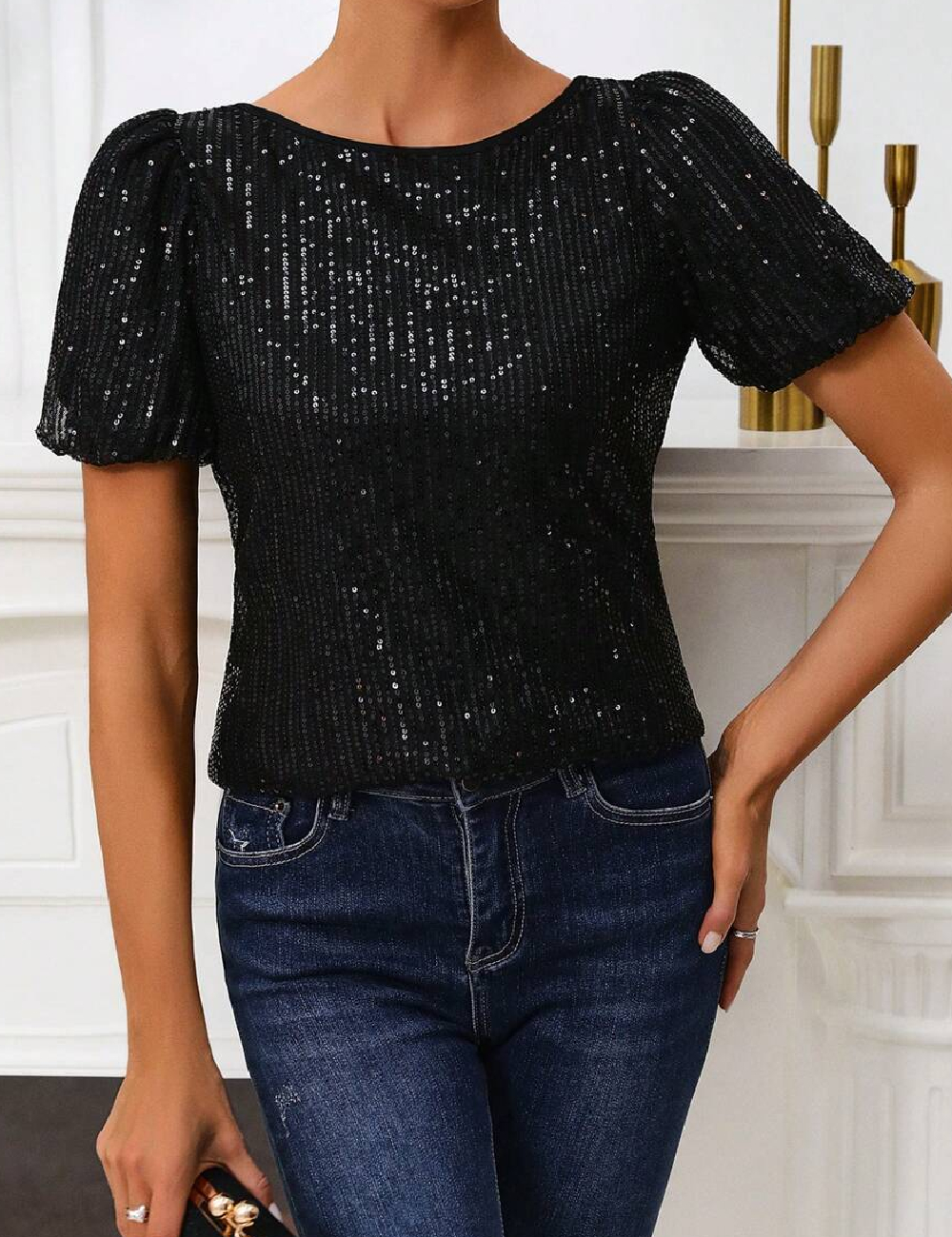 Tricou SHEIN, negru